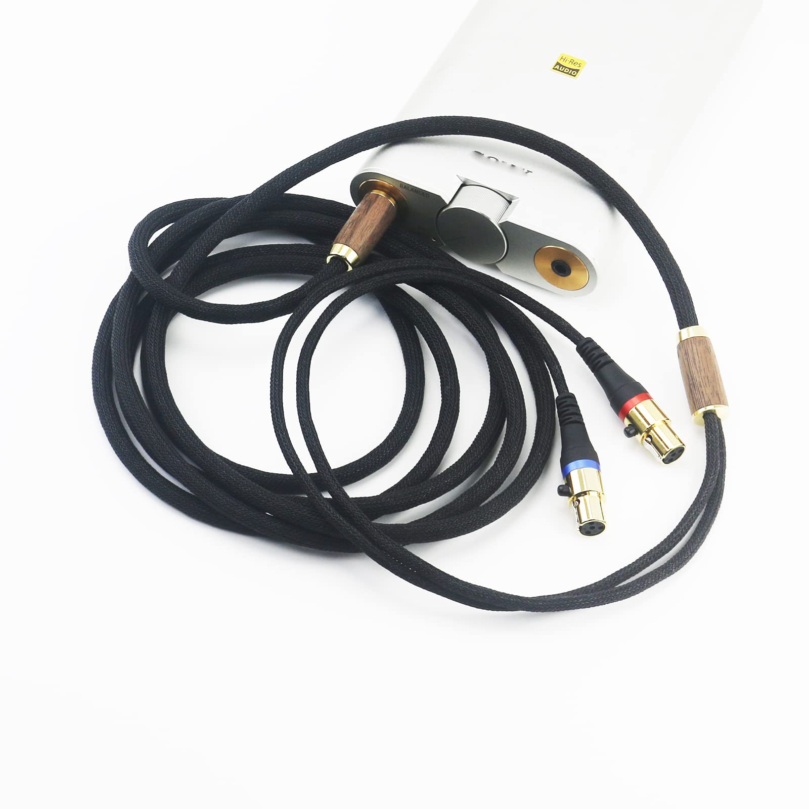 Amazon | NewFantasia 4.4mm バランスケーブル Audeze LCD-2、LCD-4