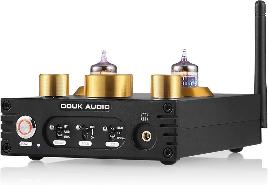 Amazon | Nobsound P1 PRO GE5654 HiFi 真空管 プリアンプ Bluetooth