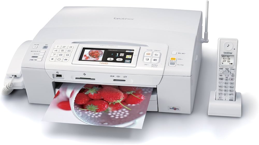 Amazon.co.jp: BROTHER Mymio A4インクジェットFAX複合機 デジタル子機