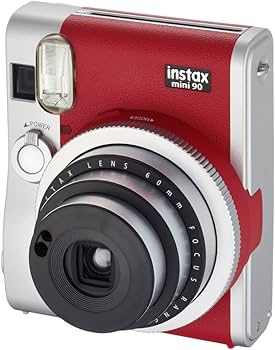 Amazon | Instax Mini 90 Neo Classicカメラ レッド | インスタント