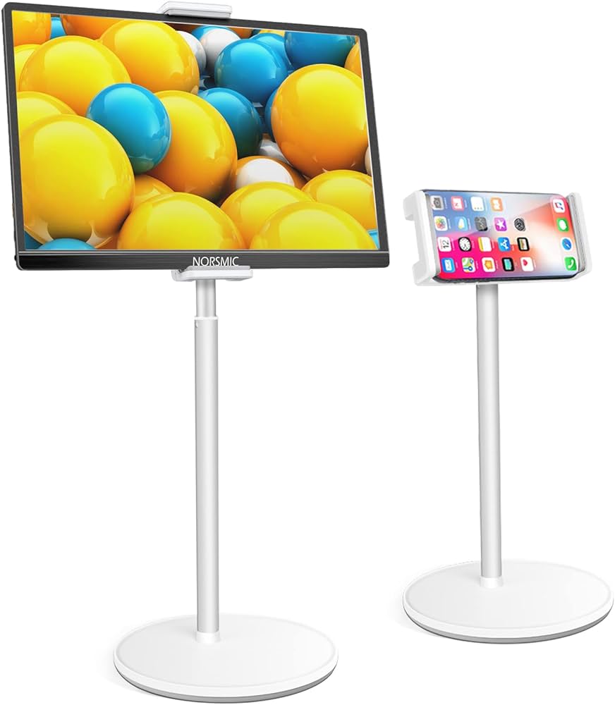 Amazon | NORSMIC タブレットスタンド モニタースタンド 最大15.6