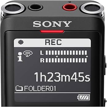 Amazon.com: Sony ICD-UX570 Digital Voice Recorder, ICDUX570BLK