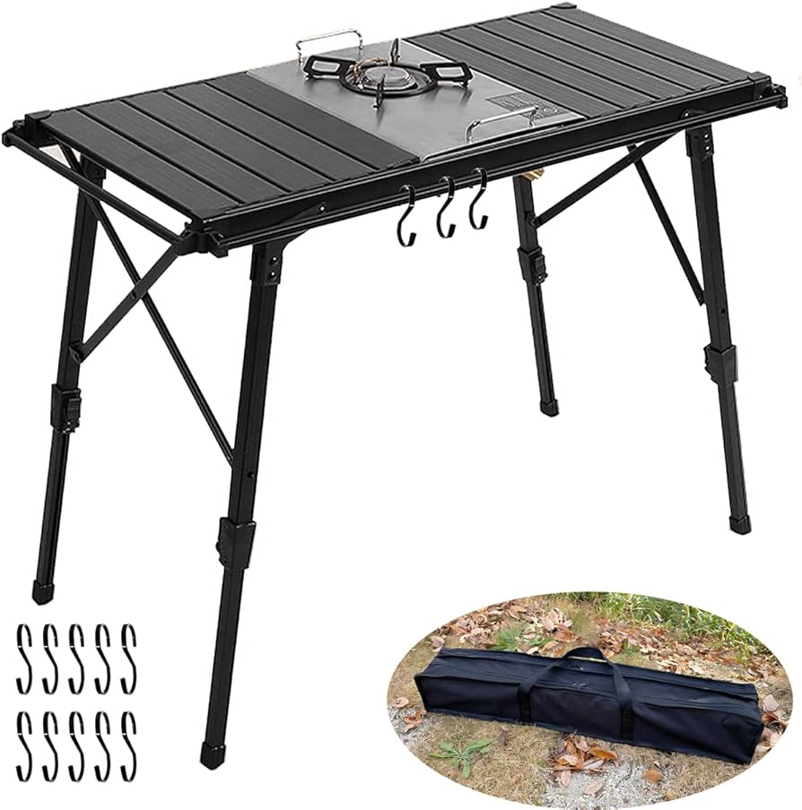 Amazon.co.jp: IGTテーブル アウトドアテーブル キャンプテーブル