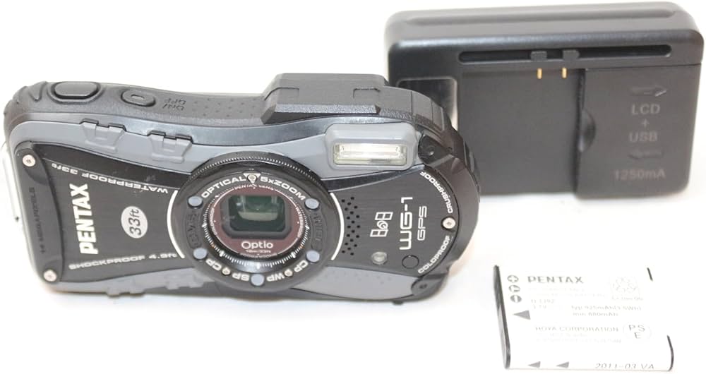 Amazon | PENTAX 防水デジタルカメラOptio WG-1GPS グレー GPS 約1400