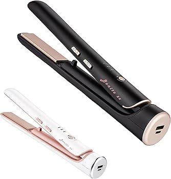 Amazon | 【コードレス・ USB充電】コードレスヘアアイロン 5200mAh大