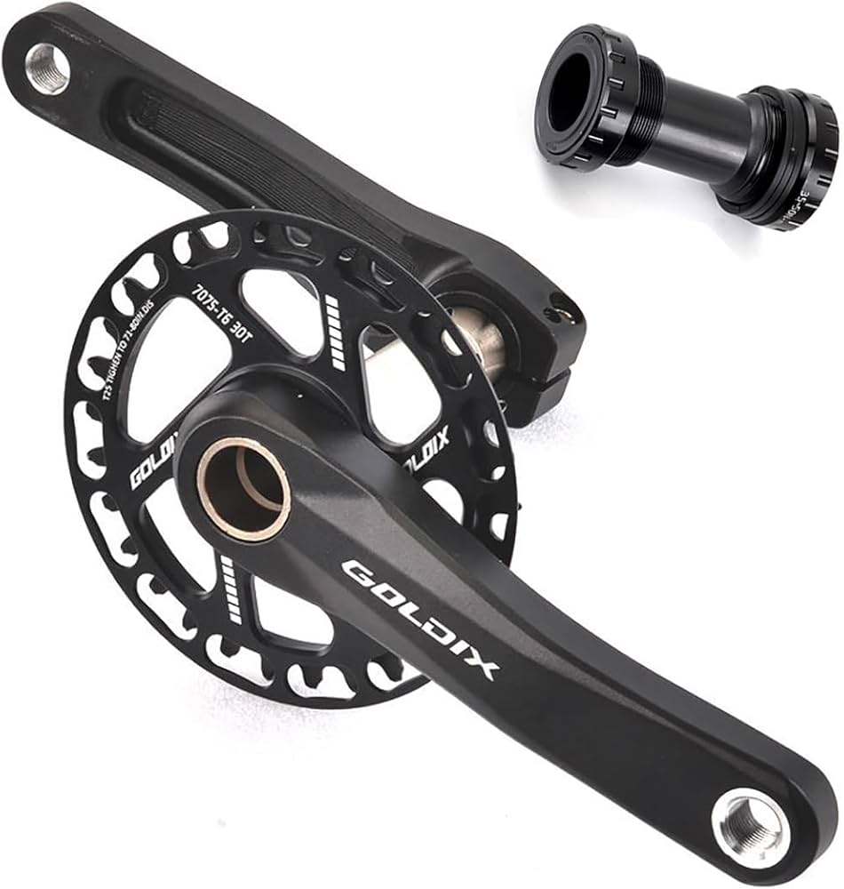 Amazon | 110/127/140/150/155/160mm MTBクランクセット 28/30/32/34