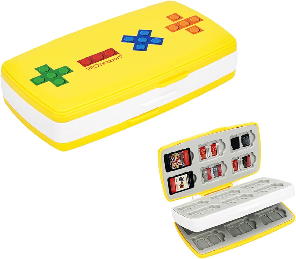 Amazon.co.jp: PROfezzion 大容量 24枚 Switch ゲームソフト +48枚