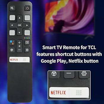 Amazon | 交換用リモコン TCL スマートテレビ用 マジックボイス付き
