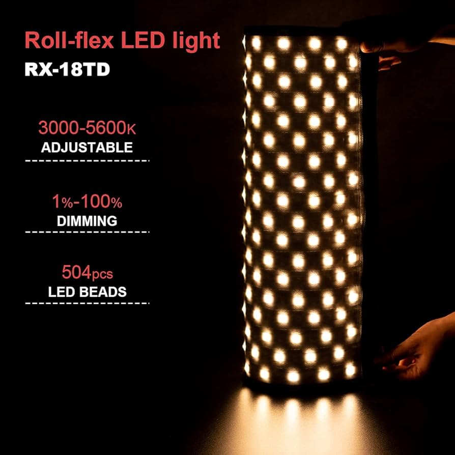 Amazon | FALCONEYES RX-18TDセット品 折り畳み式ロールフレックスLED