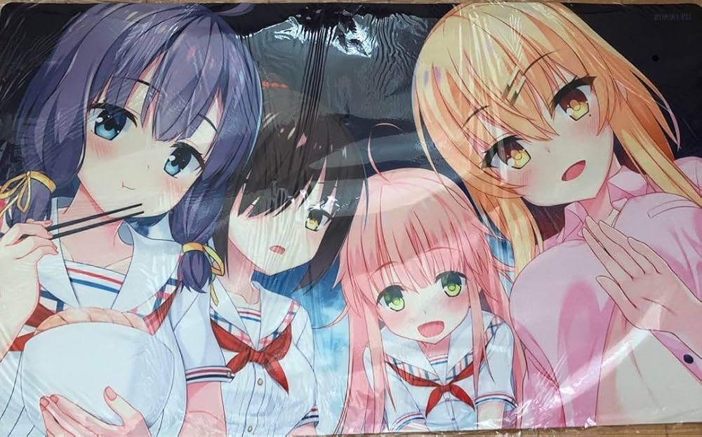 Amazon | 路地裏同盟 ぬきたし プレイマット ラバーマット デスク