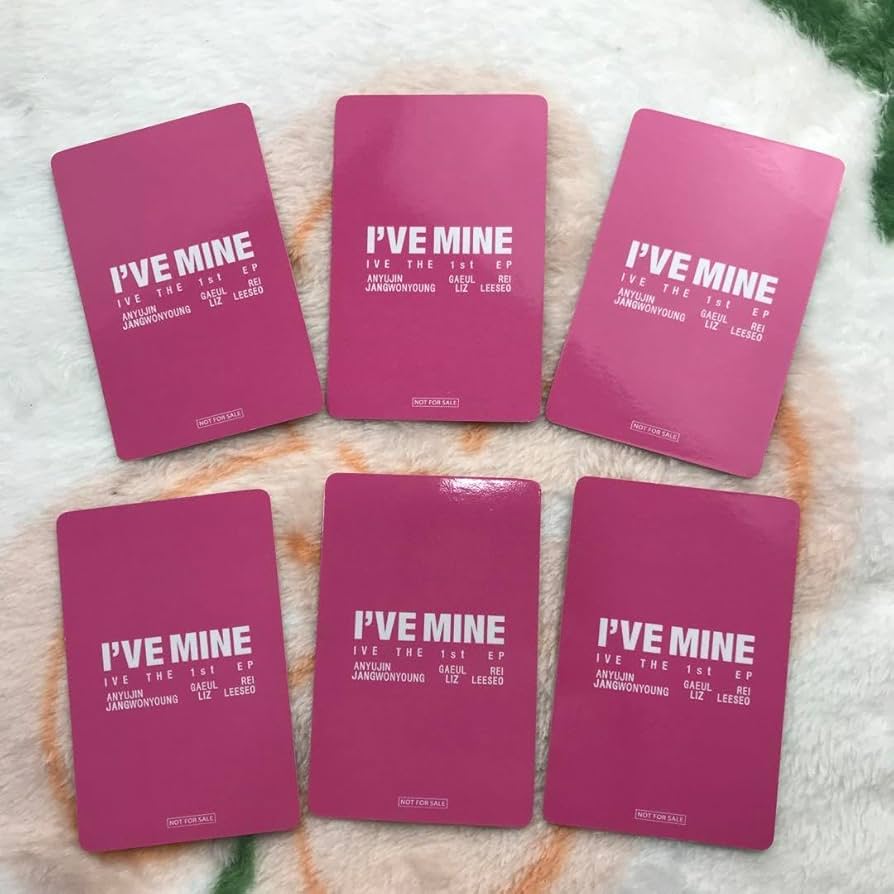 Amazon.co.jp: IVE mine 会場限定 コンプ 大阪2 8 特典 トレカ 6種