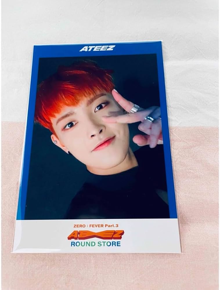 Amazon.co.jp: ATEEZ ホンジュン フォト トレカ soundwave ② : おもちゃ