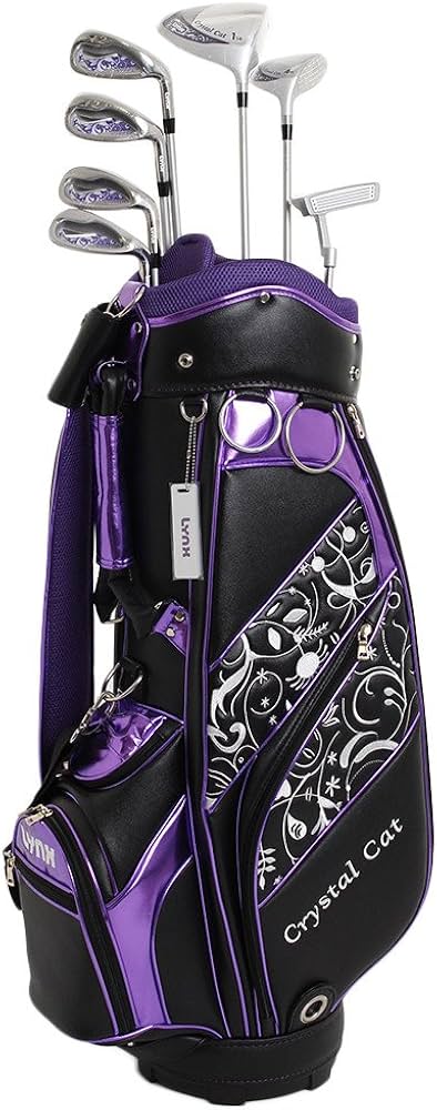 Amazon.co.jp: LYNX(リンクス) クラブセット Crystal Cat ef2 ハーフ