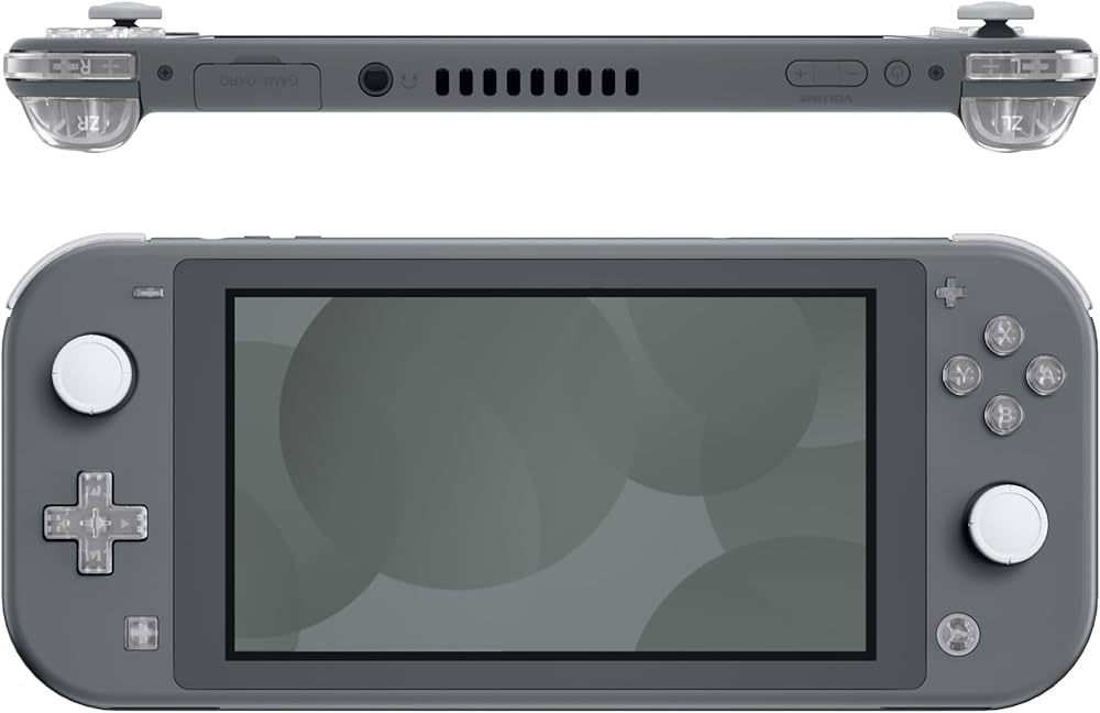 Amazon.com: eXtremeRate Clear Replacement ABXY Home Capture Plus