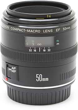 Amazon | Canon 単焦点マクロレンズ EF50mm F2.5 コンパクトマクロ