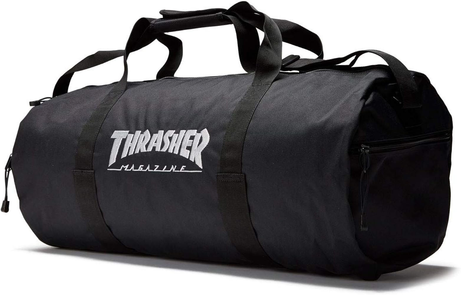 Amazon | Thrasher ロゴ スケートダッフルバッグ - ブラック, ブラック