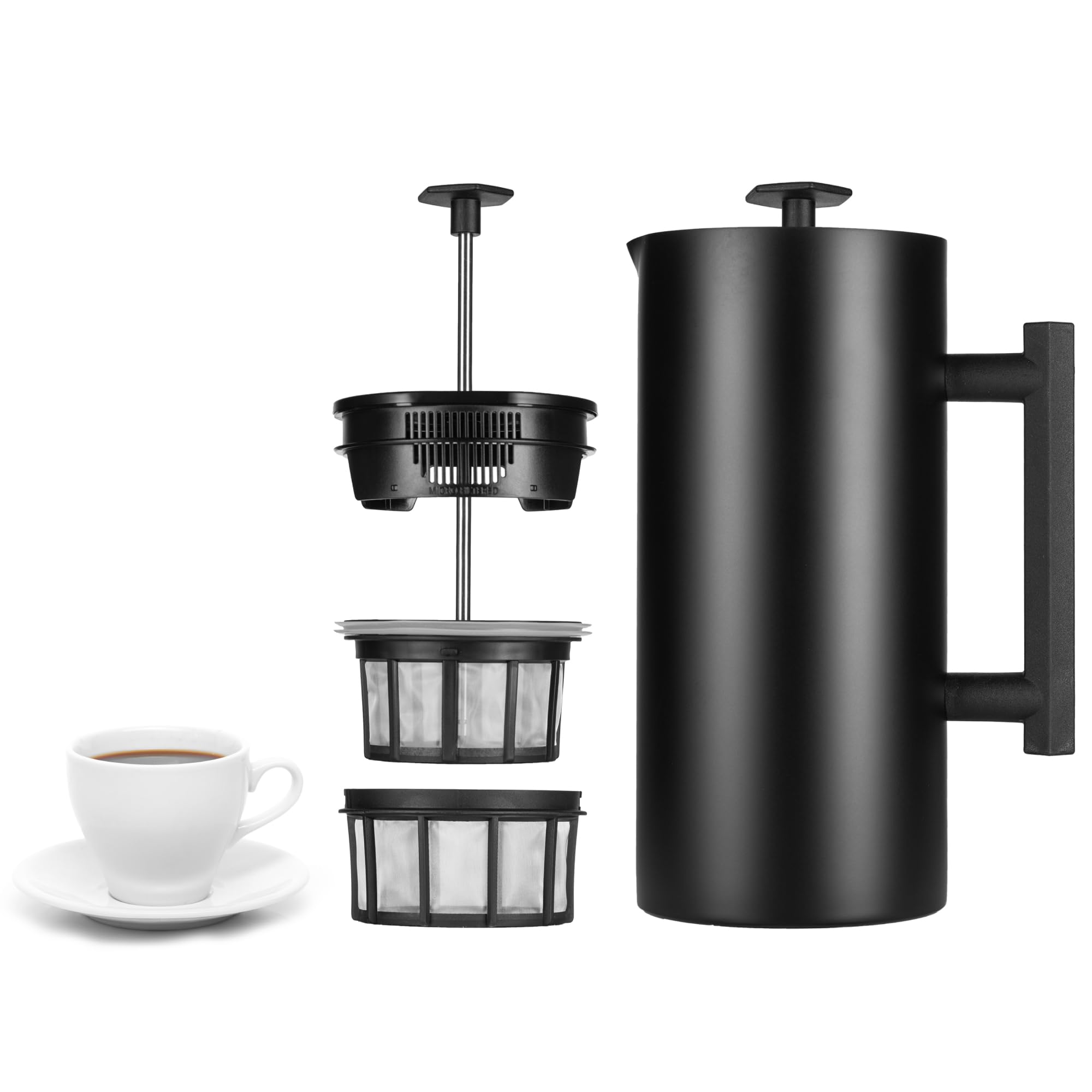 Amazon.com: ESPRO P6 32 Ounces French Press Coffee Maker, Double