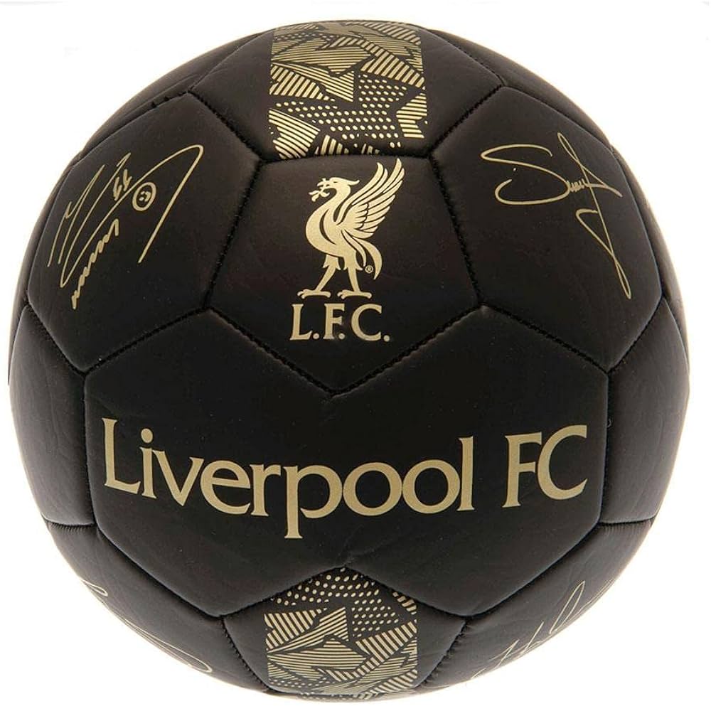 Amazon | リバプール オフィシャル 1号球 選手サイン入り GLD