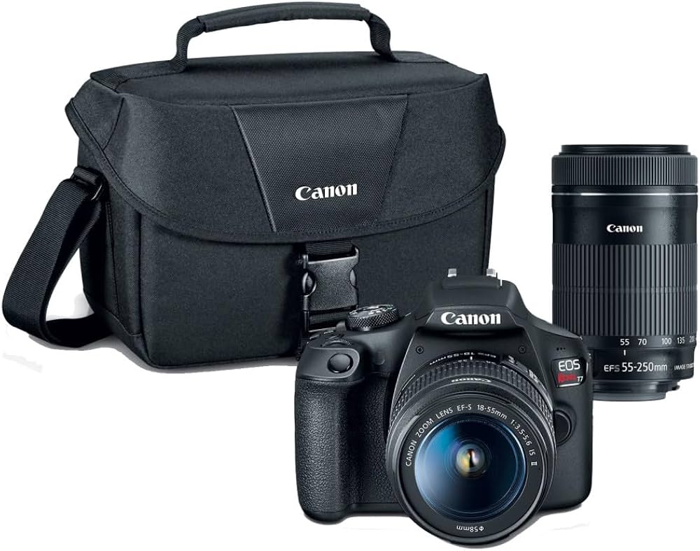 Amazon | Canon EOS Rebel T7 DSLR Camera | 2 Lens Kit with EF-S 18