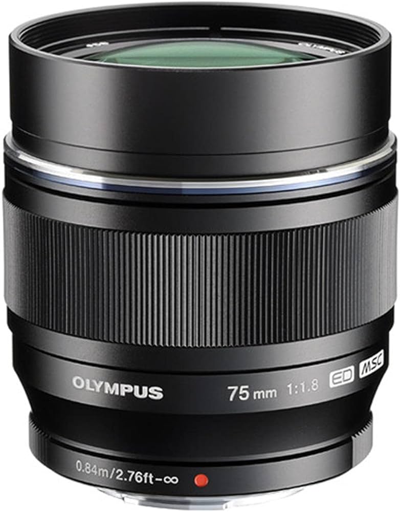 Amazon.com : OM SYSTEM Olympus M.Zuiko Digital ED 75mm f1.8 Lens