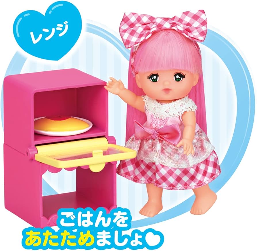 Amazon.co.jp: ポケットメルちゃん パーツ きほんの家具セット 1851585
