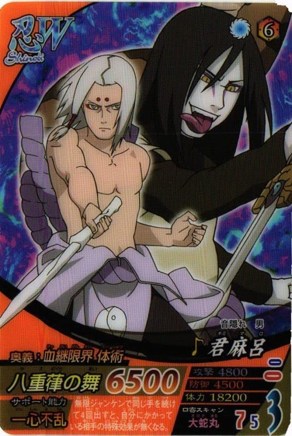 Amazon.co.jp: ZNRT-6 大蛇丸 君麻呂 NFC-020 ナルティメット