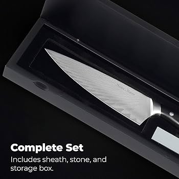 Amazon | Master Maison 8インチ ダマスカス鋼 シェフナイフ