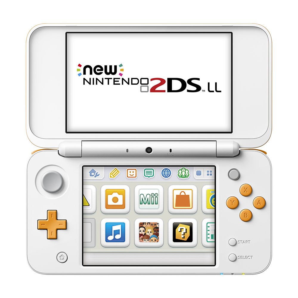 Amazon | Newニンテンドー2DS LL ホワイト×オレンジ | ゲーム機本体