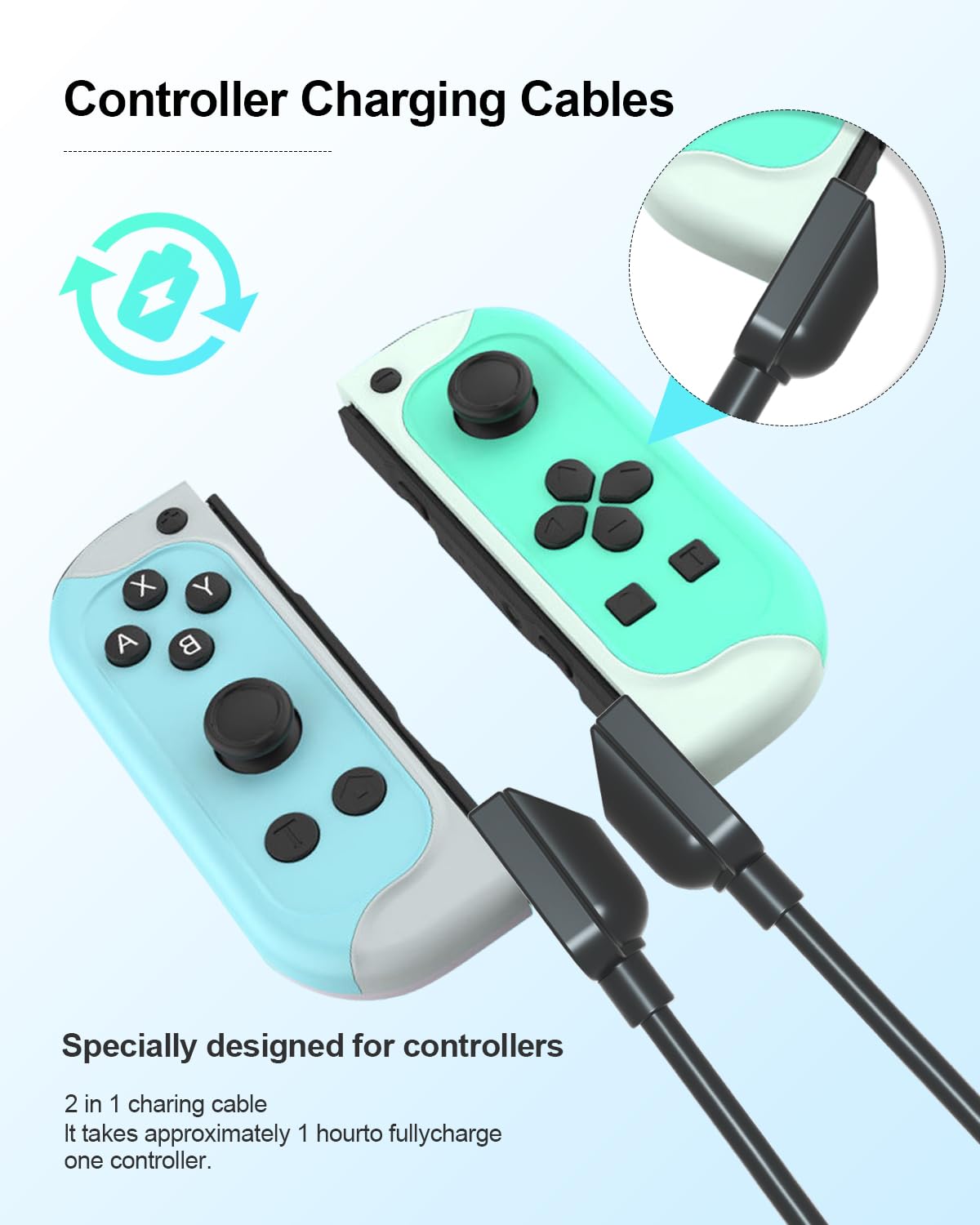 Amazon.co.jp: Switch Joy-Con用充電ケーブル Switch コントローラー