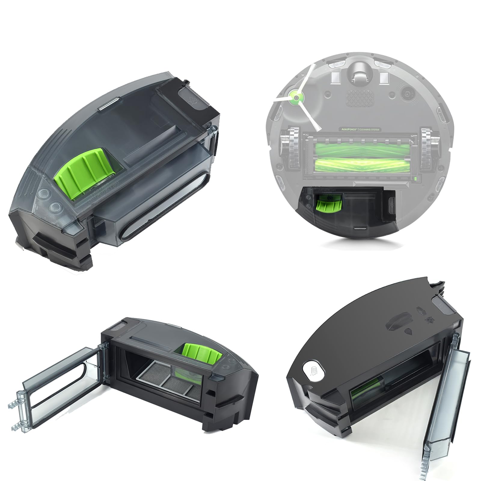 Amazon | ZLiT IRobot用ダストビンボックス Hepaフィルター収集ダスト