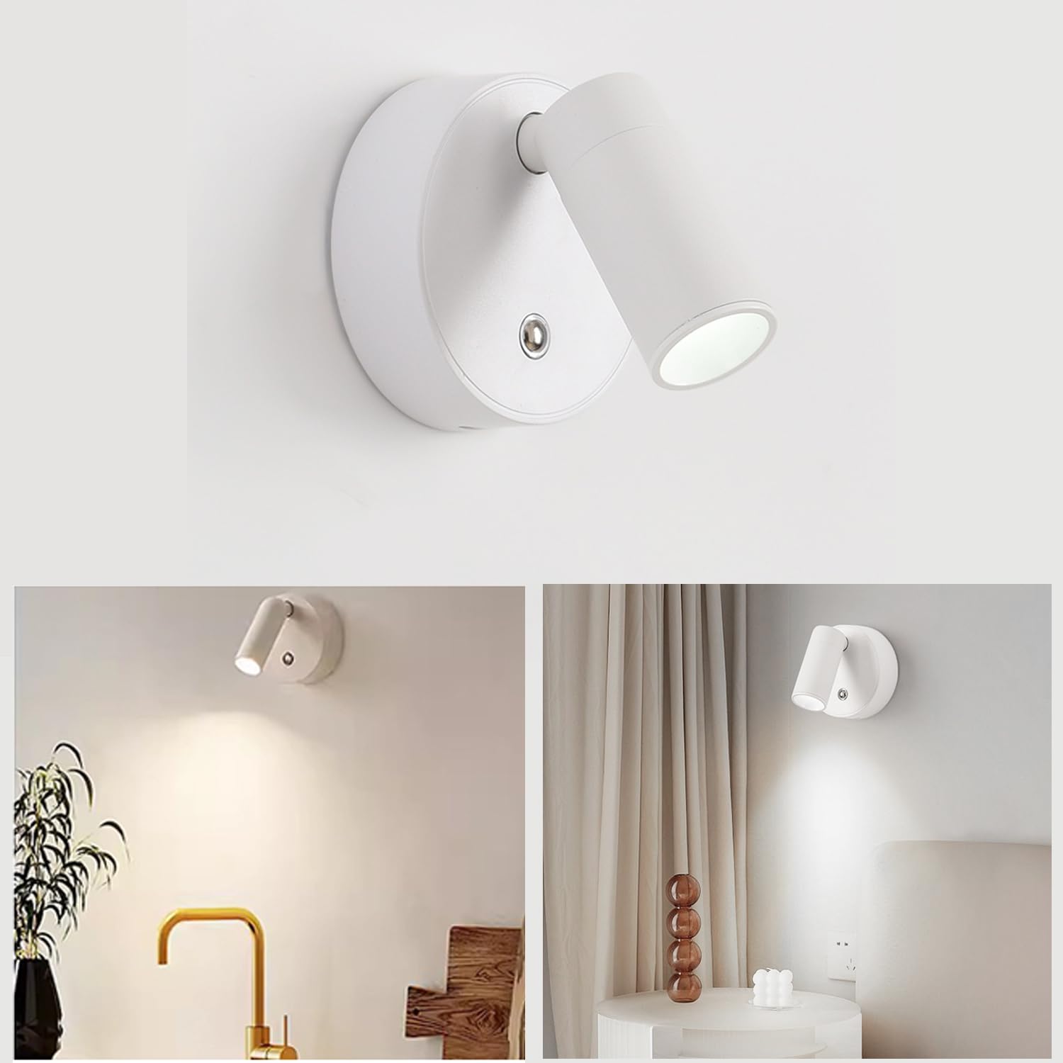 Amazon.co.jp : MAGOKORO LED ブラケットライト 北欧風 ピクチャー