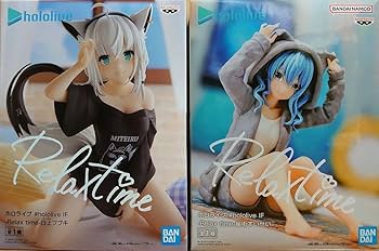 Amazon.co.jp: ホロ ライブ Relax time 白上フブキ 星街すいせいセット