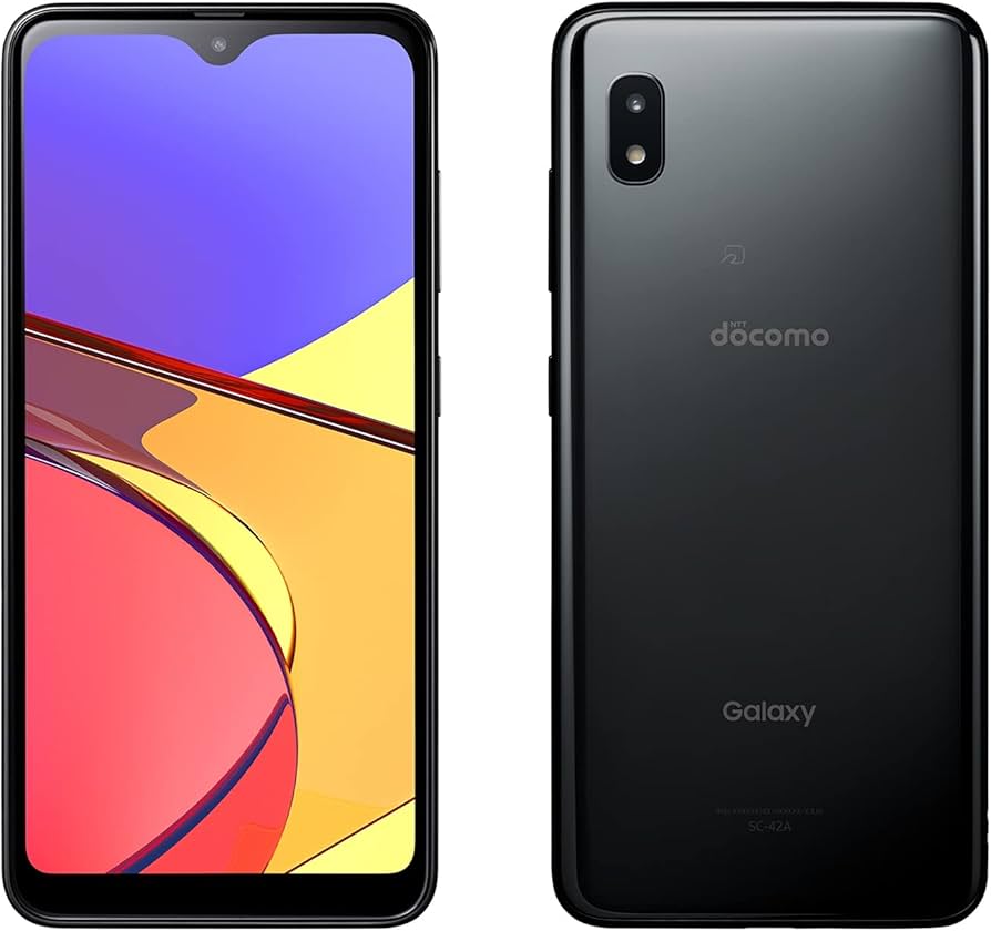 Amazon | SIMフリー docomo Galaxy A21 SC-42A ブラック Black