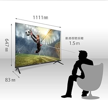 Amazon | KONKA チューナーレス テレビ 50型 スマートテレビ