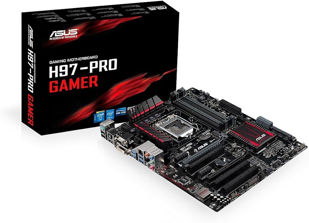Amazon | ASUSTeK Intel H97チップセット搭載マザーボード H97-PRO