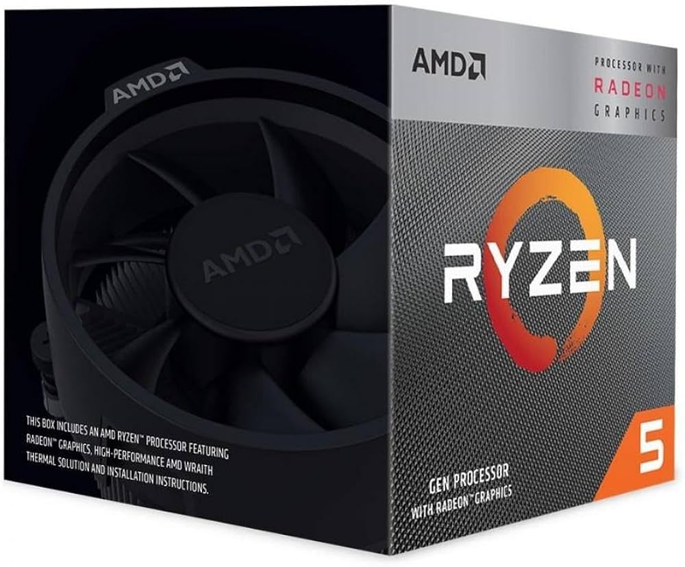 Amazon | AMD Ryzen 5 3400G プロセッサ 統合 Radeon RX Vega 11