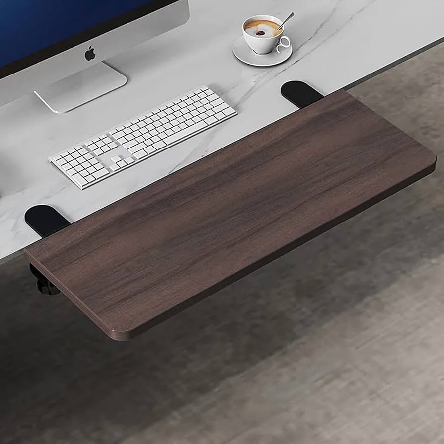 Amazon.co.jp: 大型 デスクエクステンダー キーボードトレイ 机 延長