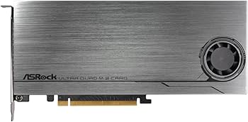 Amazon | ASRock M.2 SSD増設ボード Ultra Quad M.2 Card | ASRock