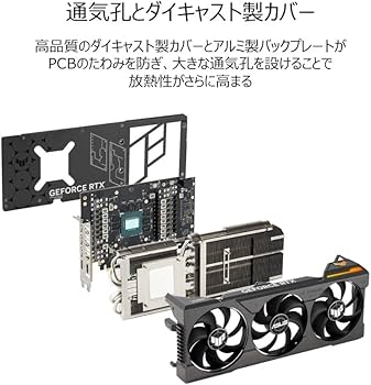 Amazon | ASUS TUF Gaming GeForce RTX 4080 搭載ビデオカード 16GB OC