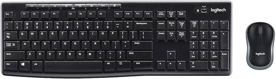 Amazon.com: Logitech K270 Wireless Keyboard and M185 Wireless