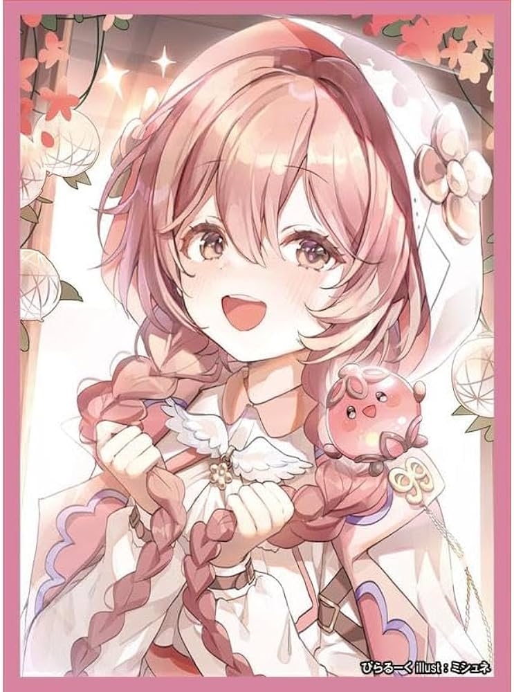 Amazon.co.jp: TCG カードスリーブ ぶいすぽっ! (甘結もか) : ホビー