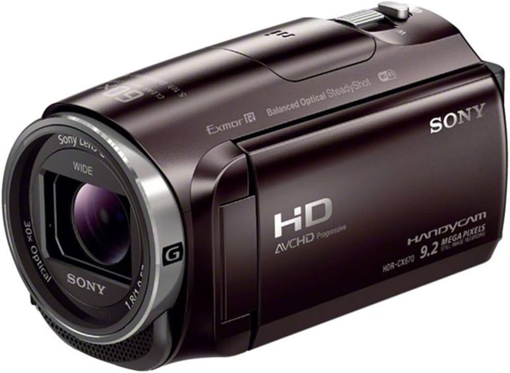 Amazon | 【整備済み品】 SONY HDビデオカメラ Handycam HDR-CX670