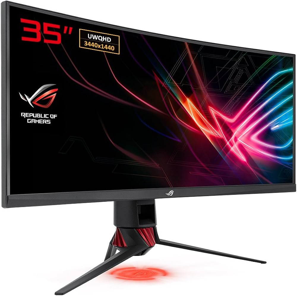Amazon.co.jp: ASUS ゲーミングモニター ROG STRIX XG35VQ 35インチ