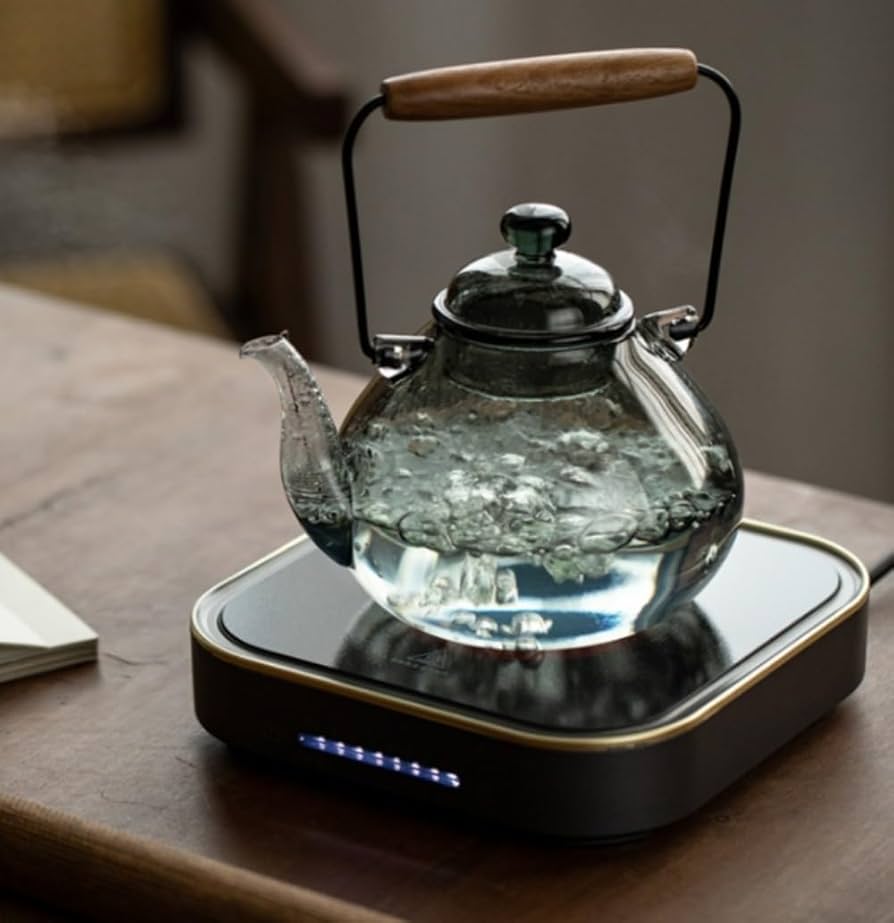 Amazon | ITMEAT 日本製吹きガラスケトル、高ホウケイ酸ガラス