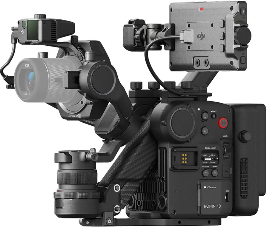 Amazon.com : DJI Ronin 4D-6K, 4-Axis Stabilization on Par with a