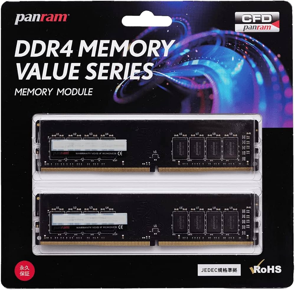 Amazon | CFD販売 Panram デスクトップPC用 メモリ DDR4-2400 (PC4