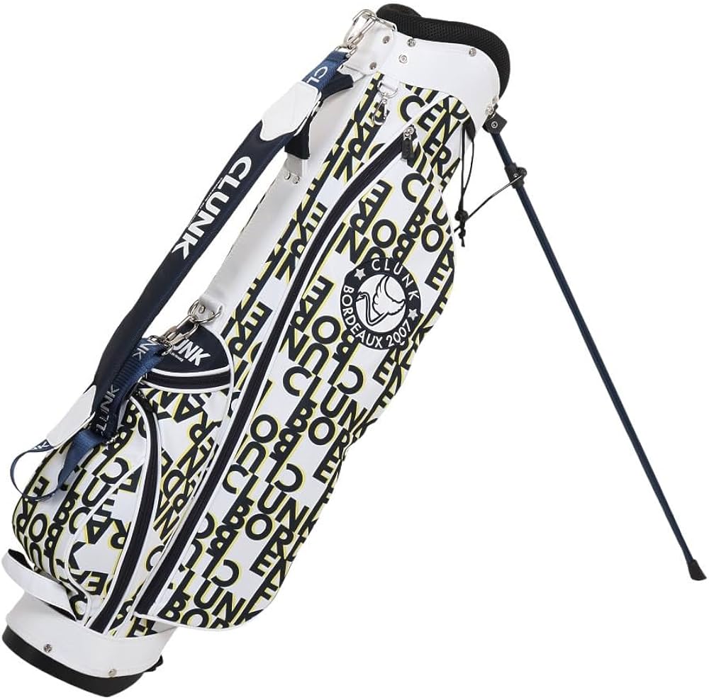 Amazon | クランク（CLUNK） ゴルフ キャディバッグ スタンド式 7型 4