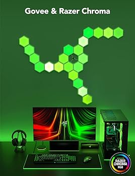 Amazon.co.jp: Govee (ゴビー) LED パネルライト 10枚入り 六角形