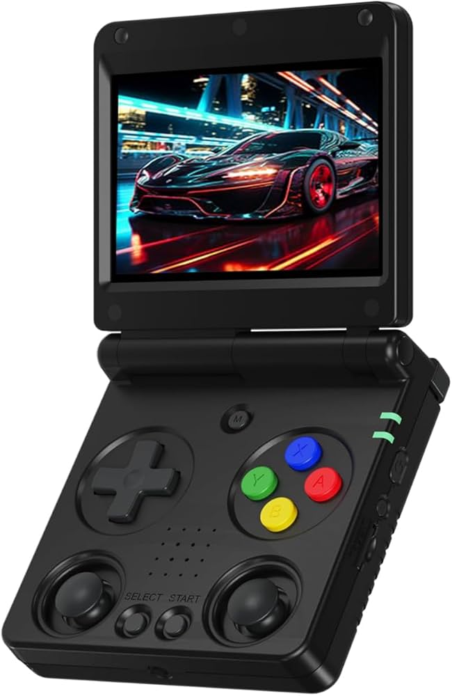 Amazon.co.jp: Anbernic RG34XXSP Flip 携带型ゲーム機 折畳みレトロ