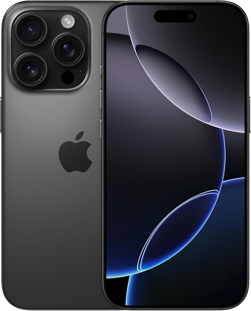 Amazon.com: Apple iPhone 16 Pro, US Version, 256GB, Black Titanium